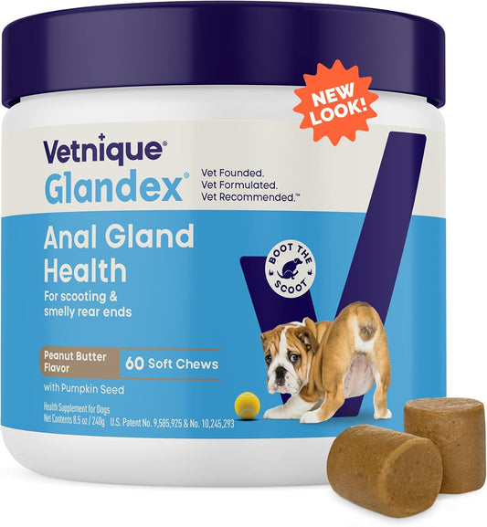 Vetnique Glandex Anal Gland Soft Chew Treats